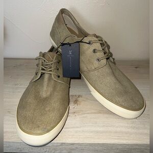 Men’s Andrew Marc Canvas Sneakers size 12 NWT